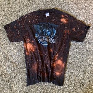 Custom Bleached Harley Davidson Tee